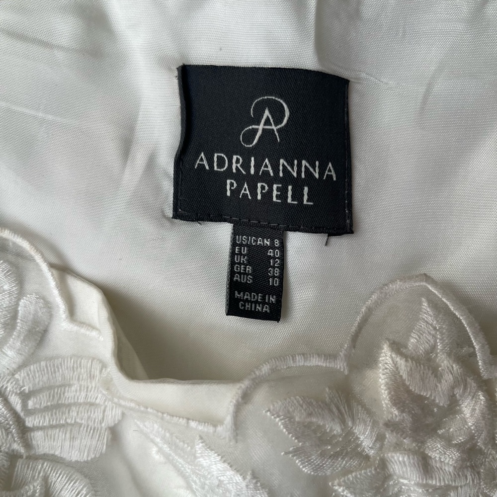 Adrianna Papell short wedding dress size 8 - Picture 10 of 10
